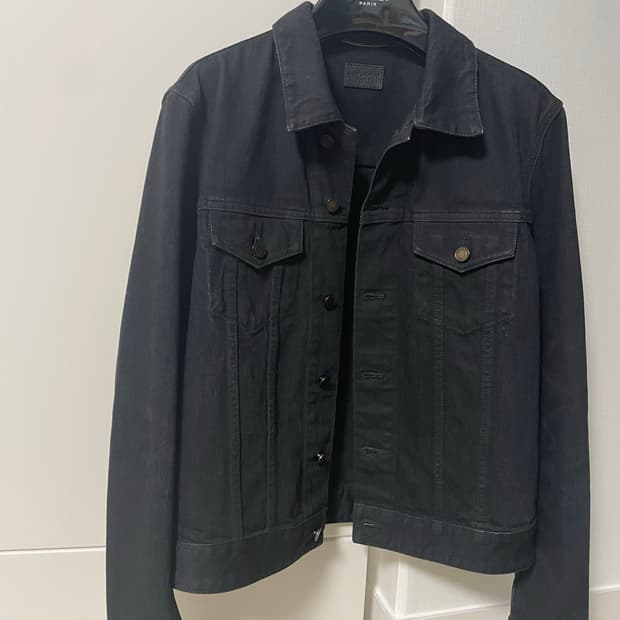 생로랑 퍼머넌트 데님자켓 L