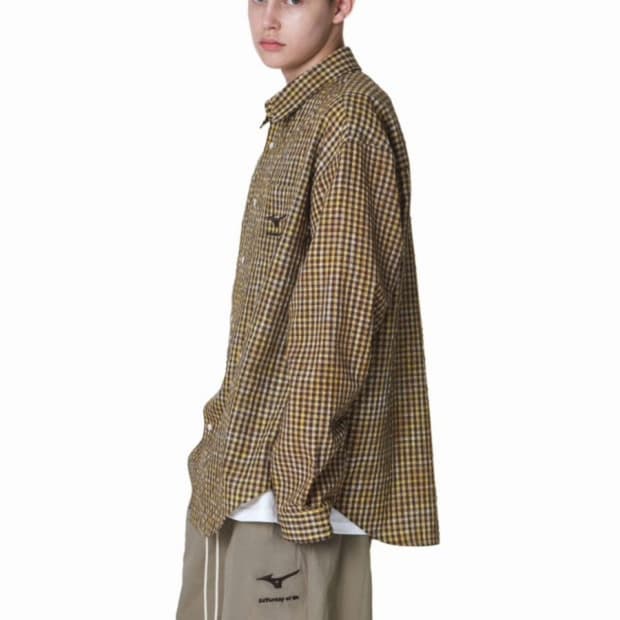 미즈노 stu 콜라보 셔츠 L