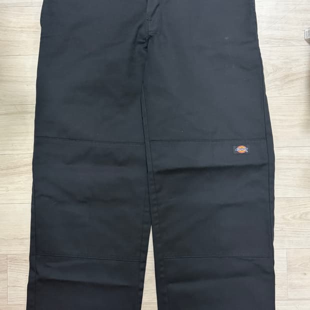 디키즈 더블니(85283)워크 팬츠 블랙 32x32