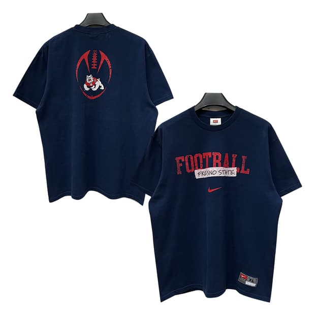 00s 나이키 프레즈노 스테이트 빈티지 반팔티 XL