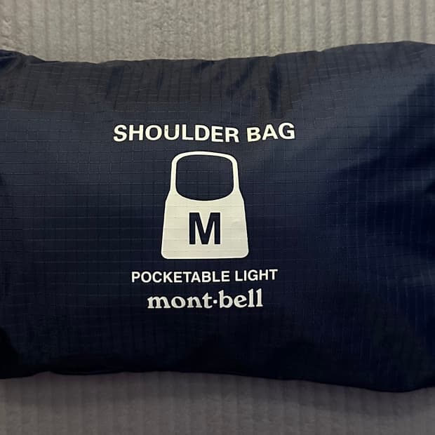 몽벨 포케터블 라이트 숄더백 네이비 M
