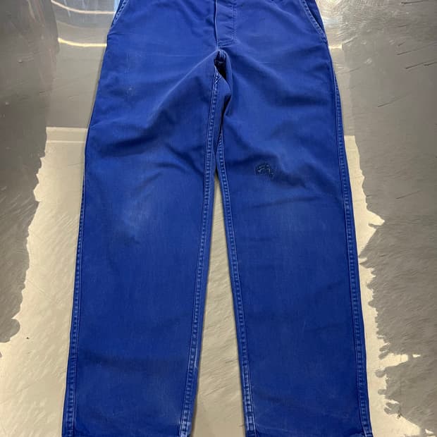 OLD VINTAGE GISS FADED BLUE 프렌치워크팬츠