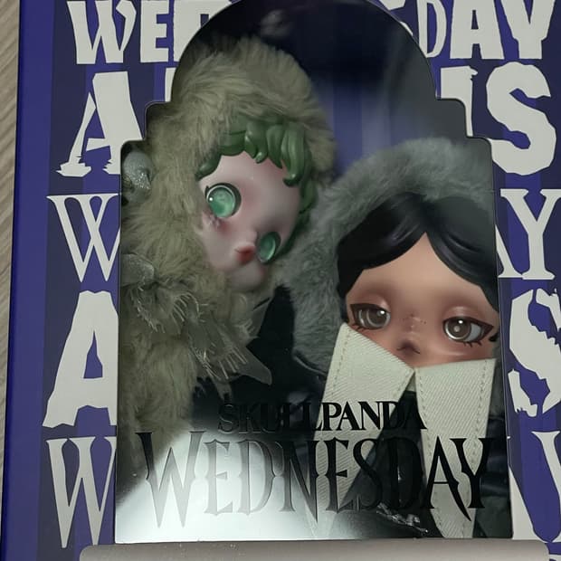 스컬판다 웬즈데이,연못 개봉