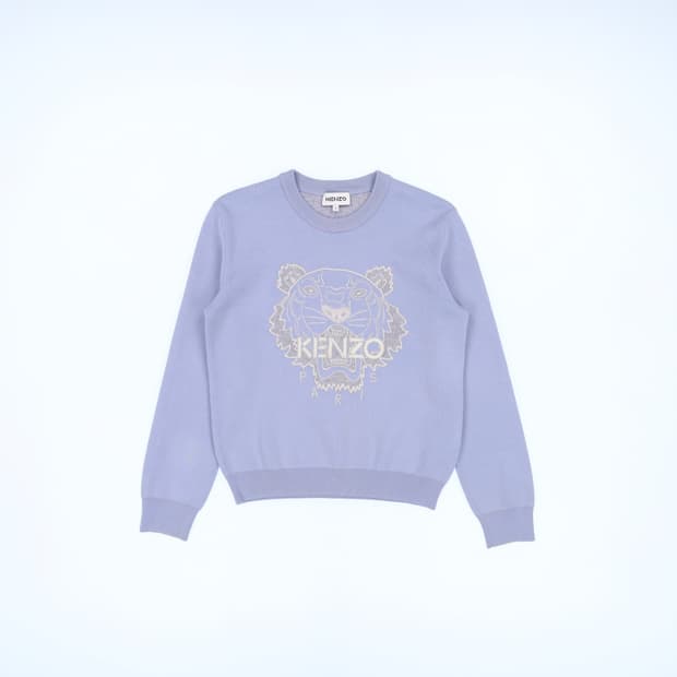 S 겐조 타이거 자수 모 맨투맨 티셔츠 N7287