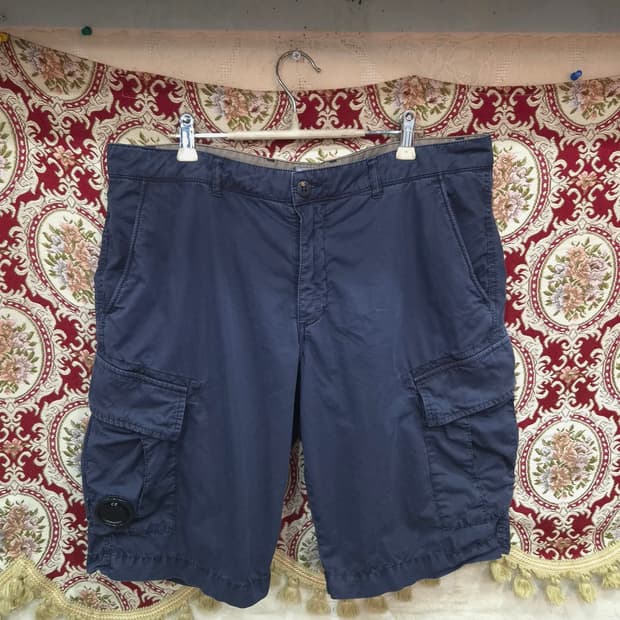cp컴퍼니 16S/S 가먼트다잉 렌즈 카고 반바지