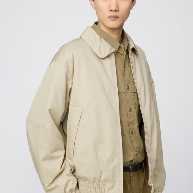 유니클로U 퍼프테크 블루종 XXL 2XL pufftech