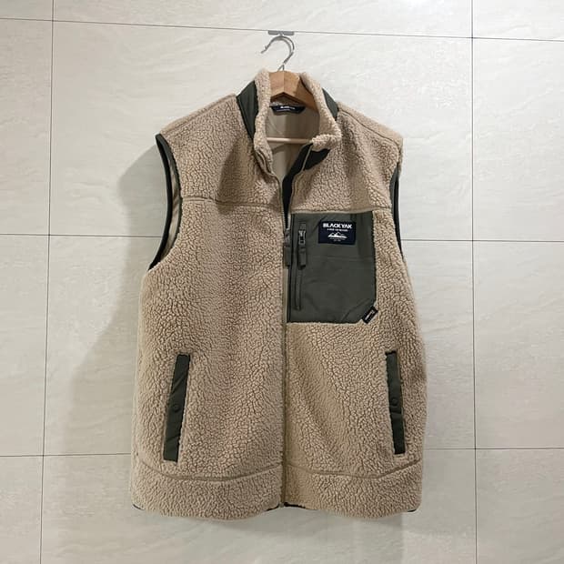 블랙야크 / 플리스 조끼, 남성조끼 / 110