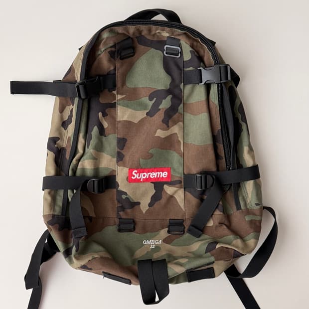 슈프림 13ss 오메가 백펙 카모