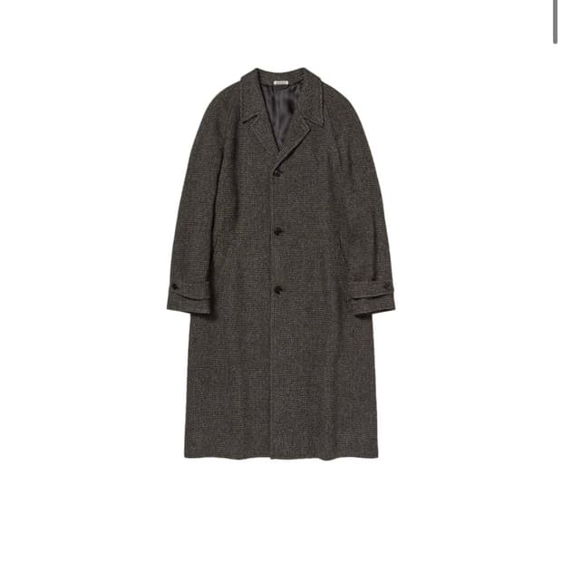 오라리 ALPACA WOOL SILK TWEED SOUTIEN 코트