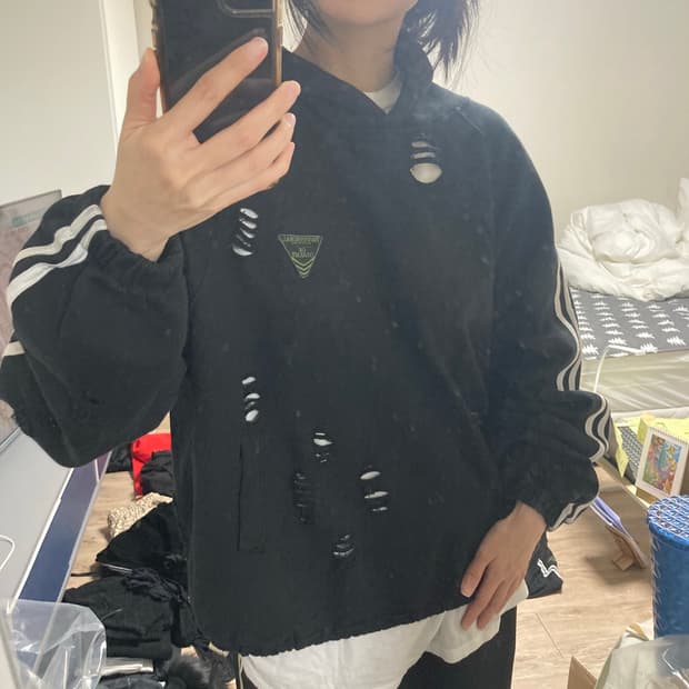 게이트리스 🖤 스타일리쉬 펀칭 고퀄 후드