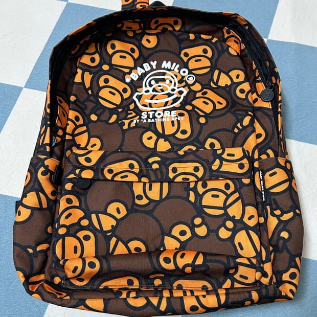 베이프 베이비마일로 백팩 가방