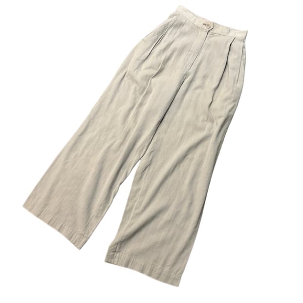 이세이미야케 80s 투턱 와이드 팬츠 (23-24)