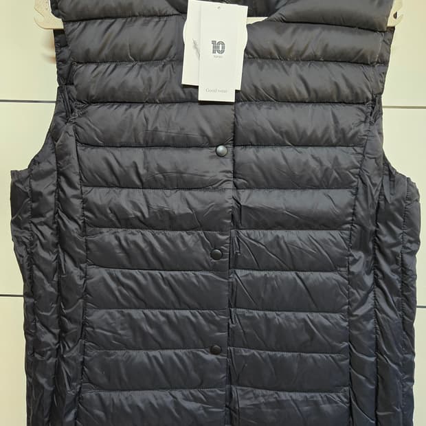 탑텐 구스다운 경량패딩 조끼(새상품)