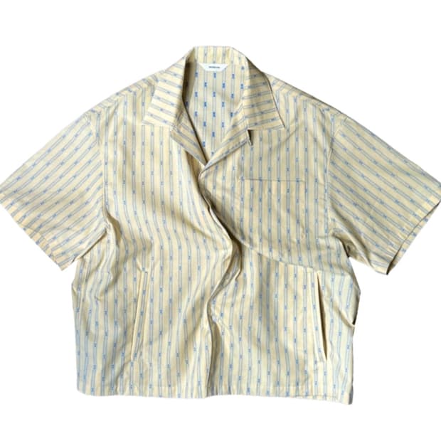 [1] 논노드 베케이션 셔츠 옐로우 스트라이프