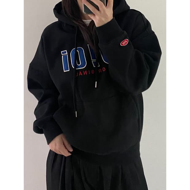 오아이오아이 후드티