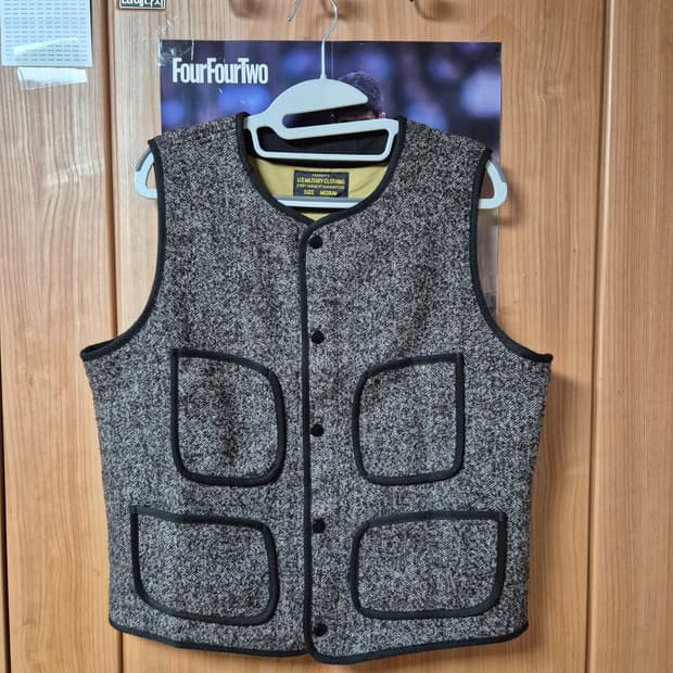 오콘쿼 브라운스비치맛 울 베스트 M 브라운