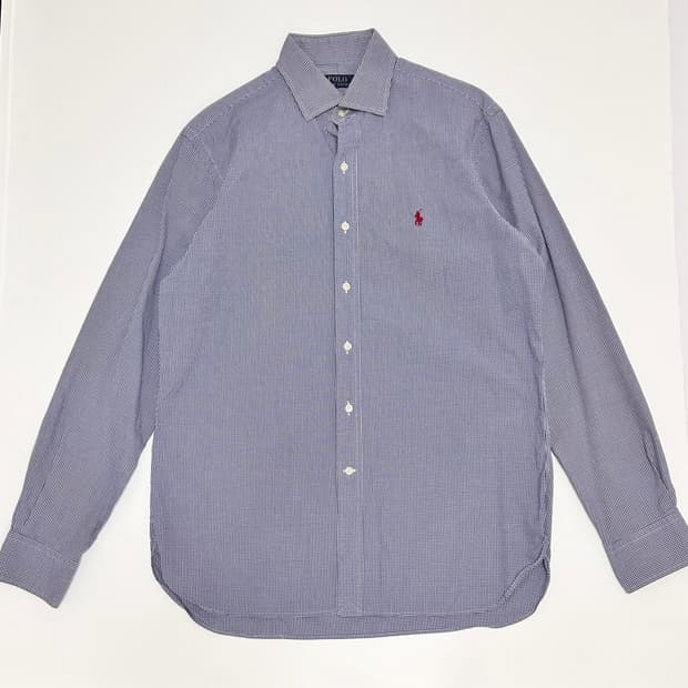 폴로 플레이드 셔츠 