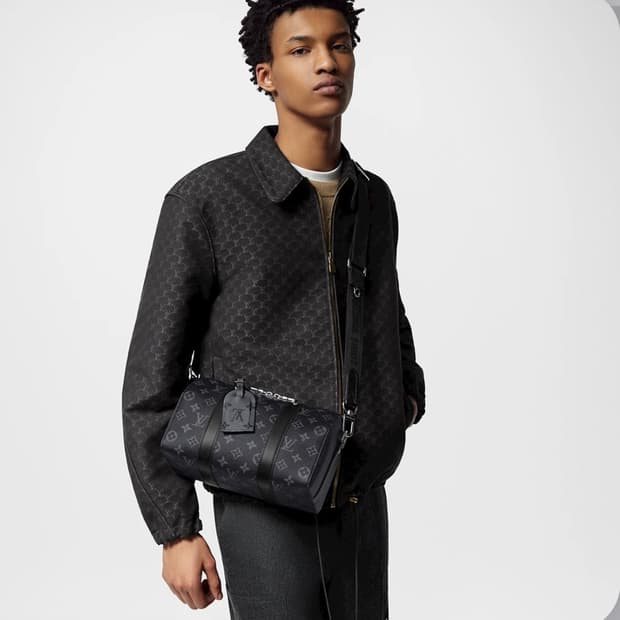 LOUIS VUITTON 루이비통 키폴 시티 모노그램 이클립스 핸드백