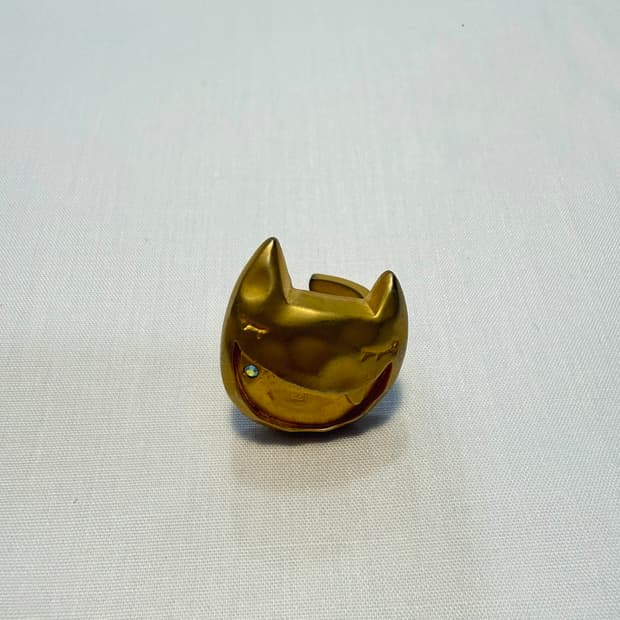 츠모리치사토 골드 링