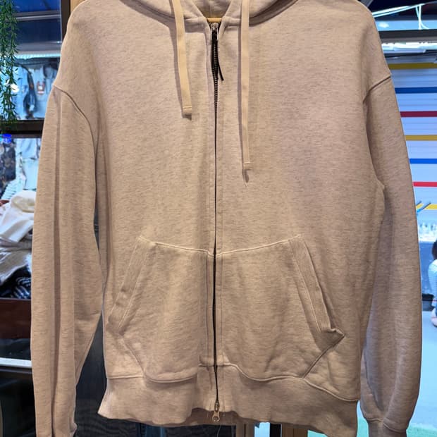 유니폼브릿지 멜란지 후드집업