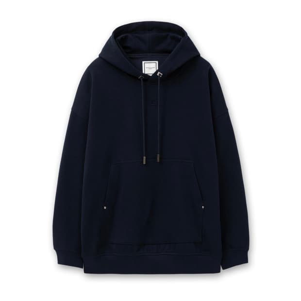 [구매] 우영미 / 24ss 스트링 후드 네이비 46