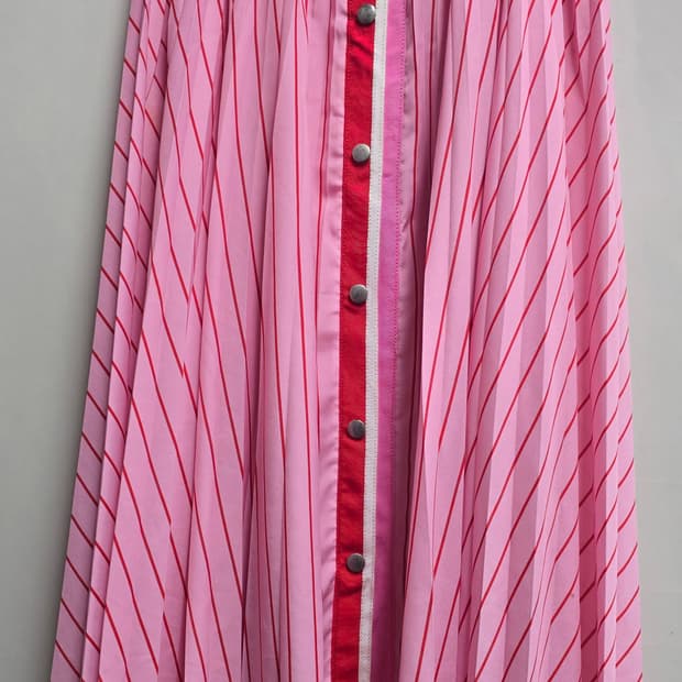 럭키슈에뜨 플리츠 스커트 36