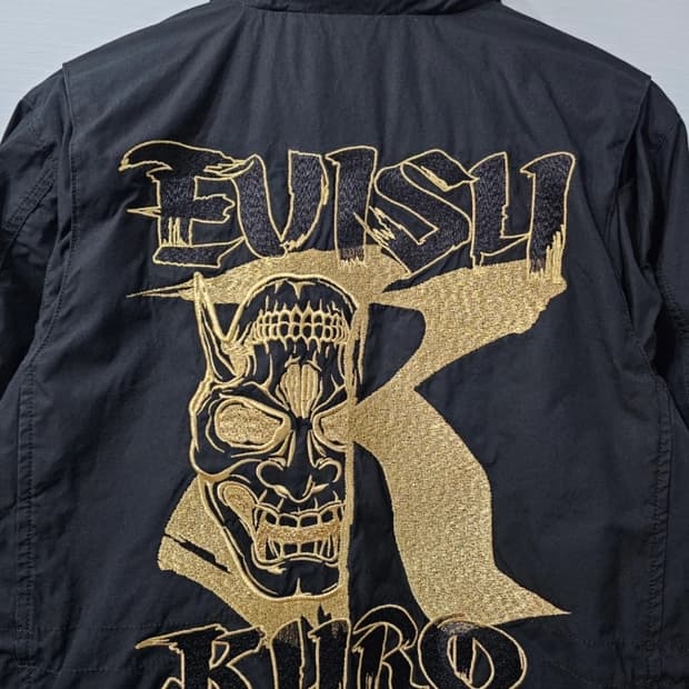 EVISU KURO 에비수 블랙 자켓 95