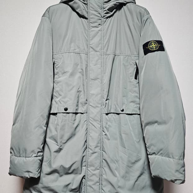 스톤아일랜드 마이크로 트윌 패딩