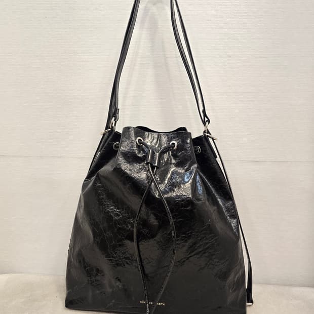 찰스앤키스 네바 투웨이 버킷백 숄더백 백팩 블랙