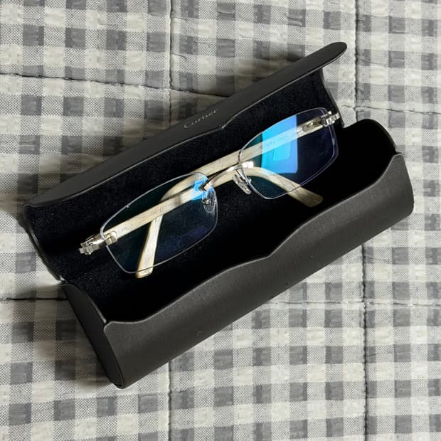 (OS) Cartier 까르띠에 빈티지 클래식 무테 안경
