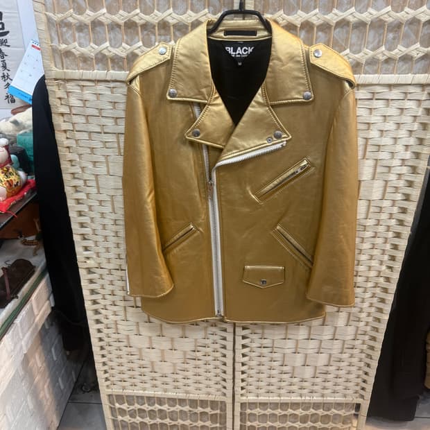 66 정품 블랙 꼼데가르송 자켓 팝니다