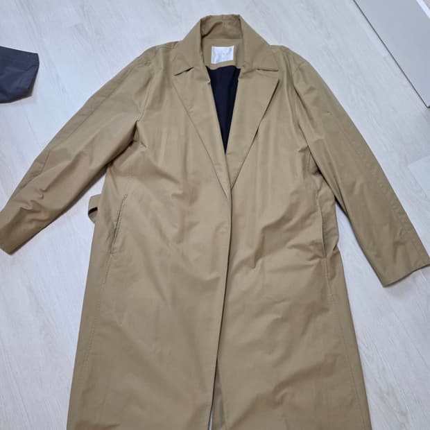 타임 벨티드 트렌치코트 xl