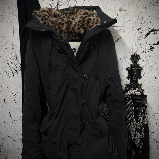 Denim&Sply Leopard Vintage Jacket