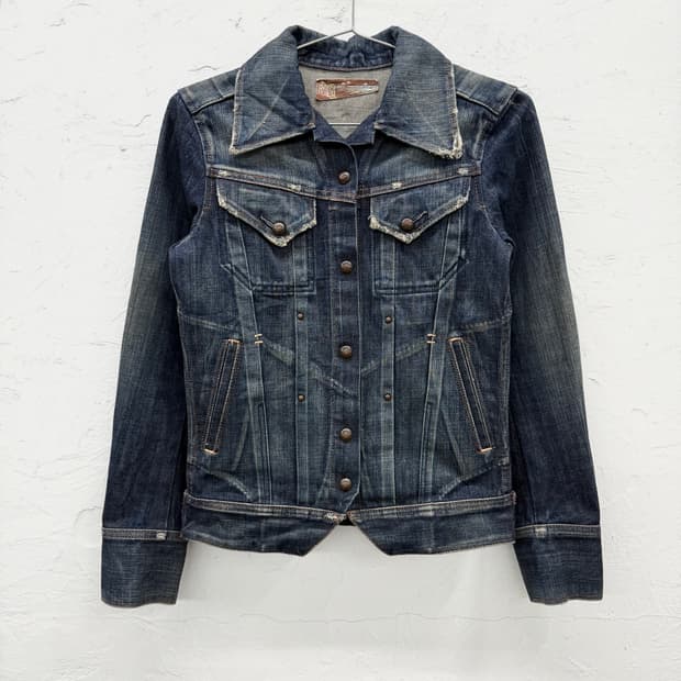 brappers 스터드 데님 자켓