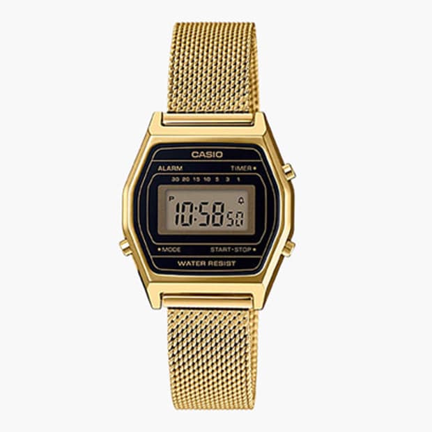 [카시오]여성 메쉬손목시계 LA690WEMY-1 판매