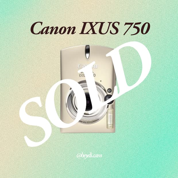 (아일릿 원희) 캐논 ixus750 IXY700 골드