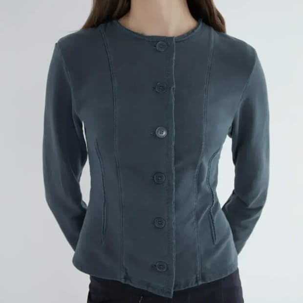 (S,M) 팔로마울 Sanpi 가디건 / 블루