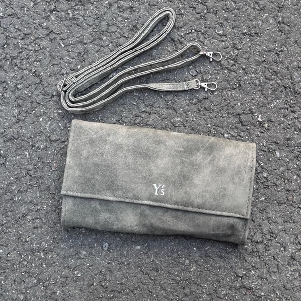 Y's by 요지 야마모토 스웨이드 크로스백