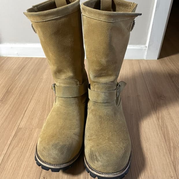 스웨이드 엔지니어 부츠 44