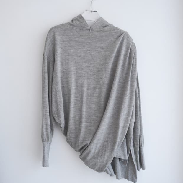 2015 AW Layered transformed hoodie