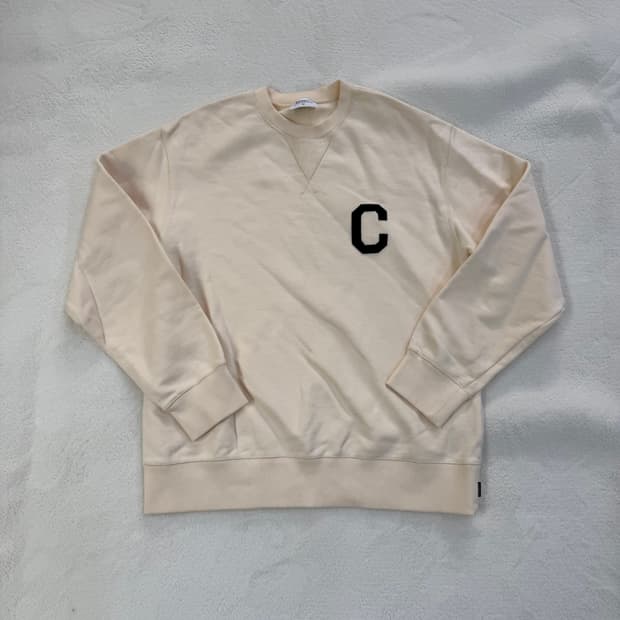 L 커버낫 C 로고 맨투맨 0303T