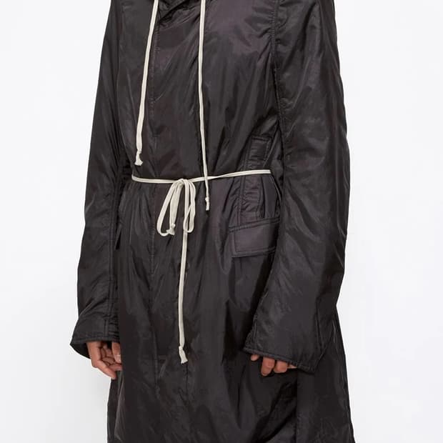 릭오웬스 / 피쉬테일 패디드 파카 / S