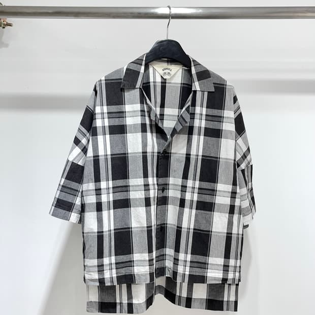 SUNSEA open collar shirt