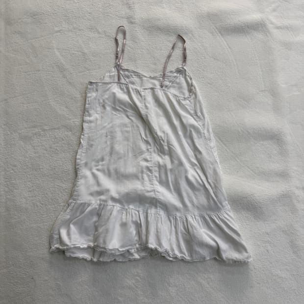 실측확인 빈티지 여성 슬립 원피스 0316T