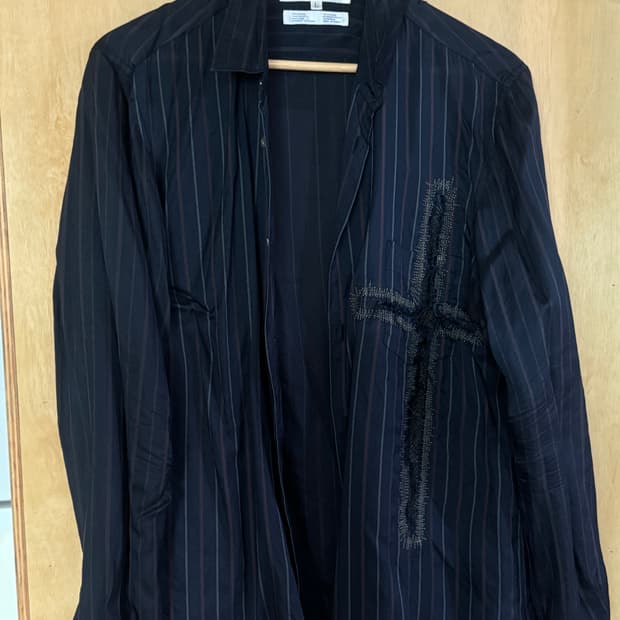 꼼데가르송 셔츠 큐프라 셔츠 L