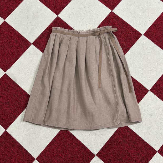 Jounal Standard 100% Linen Skirt