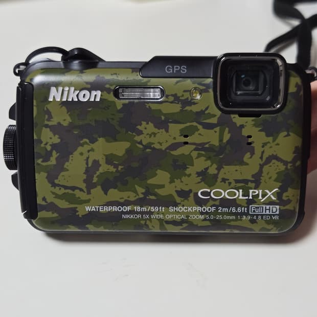 니콘 쿨픽스 AW110s 카모 카메라