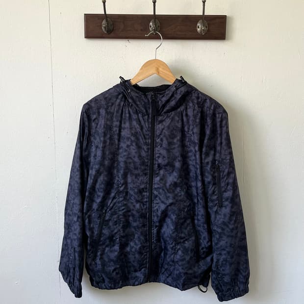 Japan vtg 레오파드 바람막이