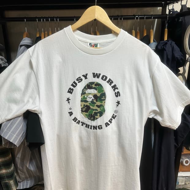 배이프 BAPE 티