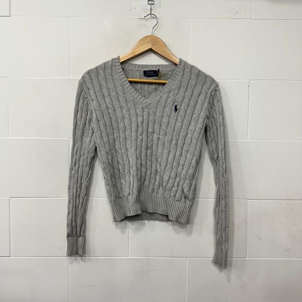 폴로 랄프로렌 꽈배기 니트